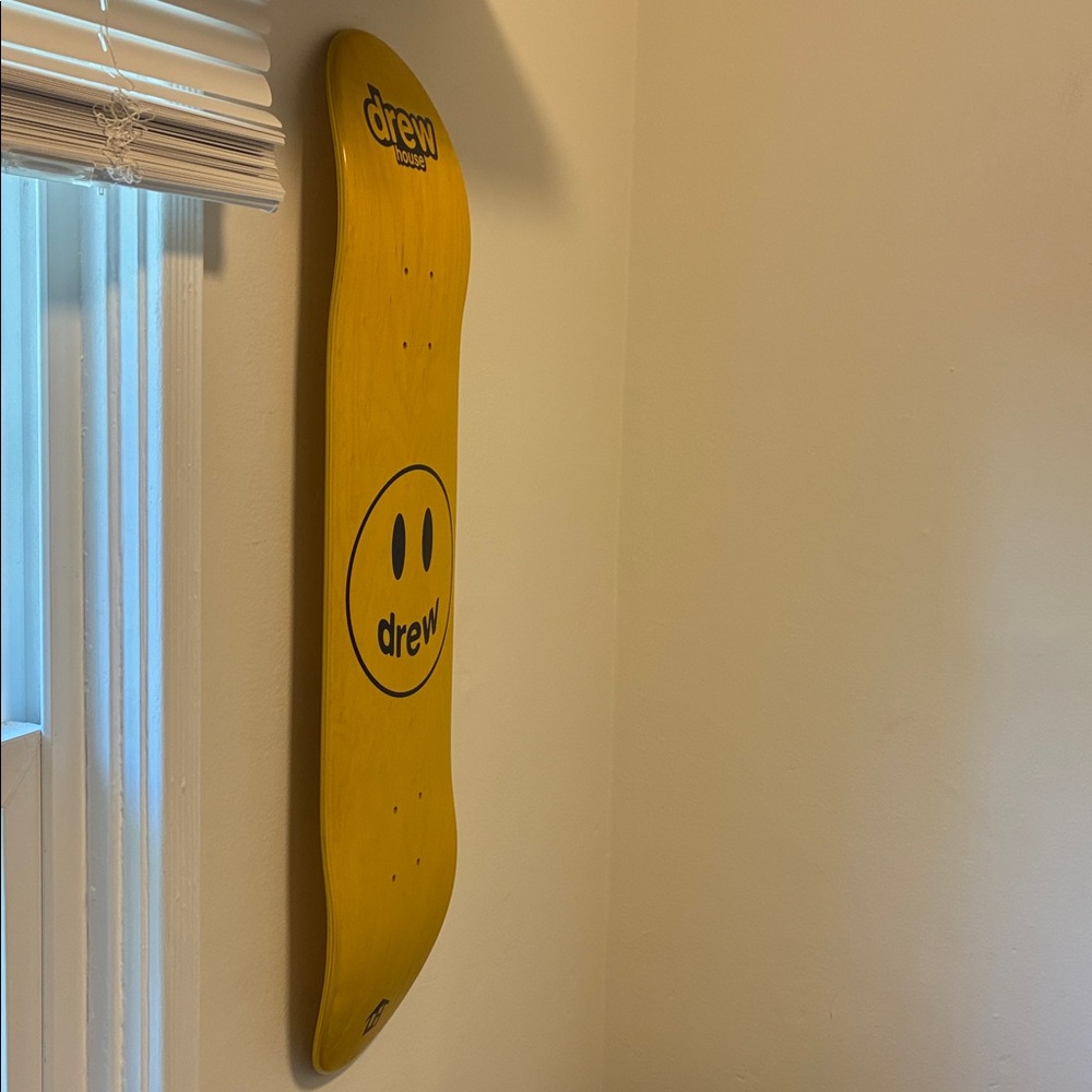 Drew House x Bieber Yellow Mascot Skateboard Deck - Picture 7 of 7
